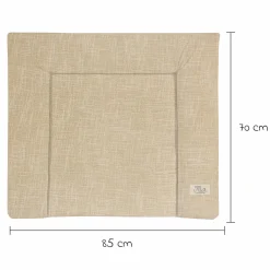 Stoff-Wickelauflage 70 x 85 cm - Slub Muslin