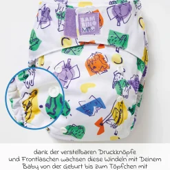 Stoffwindel - Revolutionäre wiederverwendbare Windel - Plapper