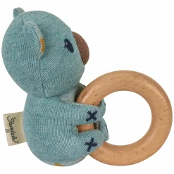 Strick-Greifling mit Holz aus Bio-Baumwolle - Koala Kalla