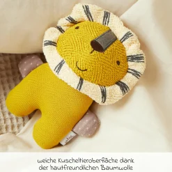 Strick-Kuscheltier - Löwe