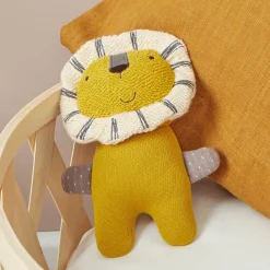 Strick-Kuscheltier - Löwe