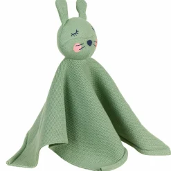 Strick-Schmusetuch aus Bio-Baumwolle - 27 cm - Hase Kinni