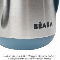 Strohhalmbecher Edelstahl - Windy Blue - Gr. 250 ml