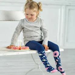 Strumpfhose 2er Pack - Bonbons Marine Rosa - Gr. 74/80