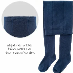 Strumpfhose 2er Pack - Marine - Gr. 98/104
