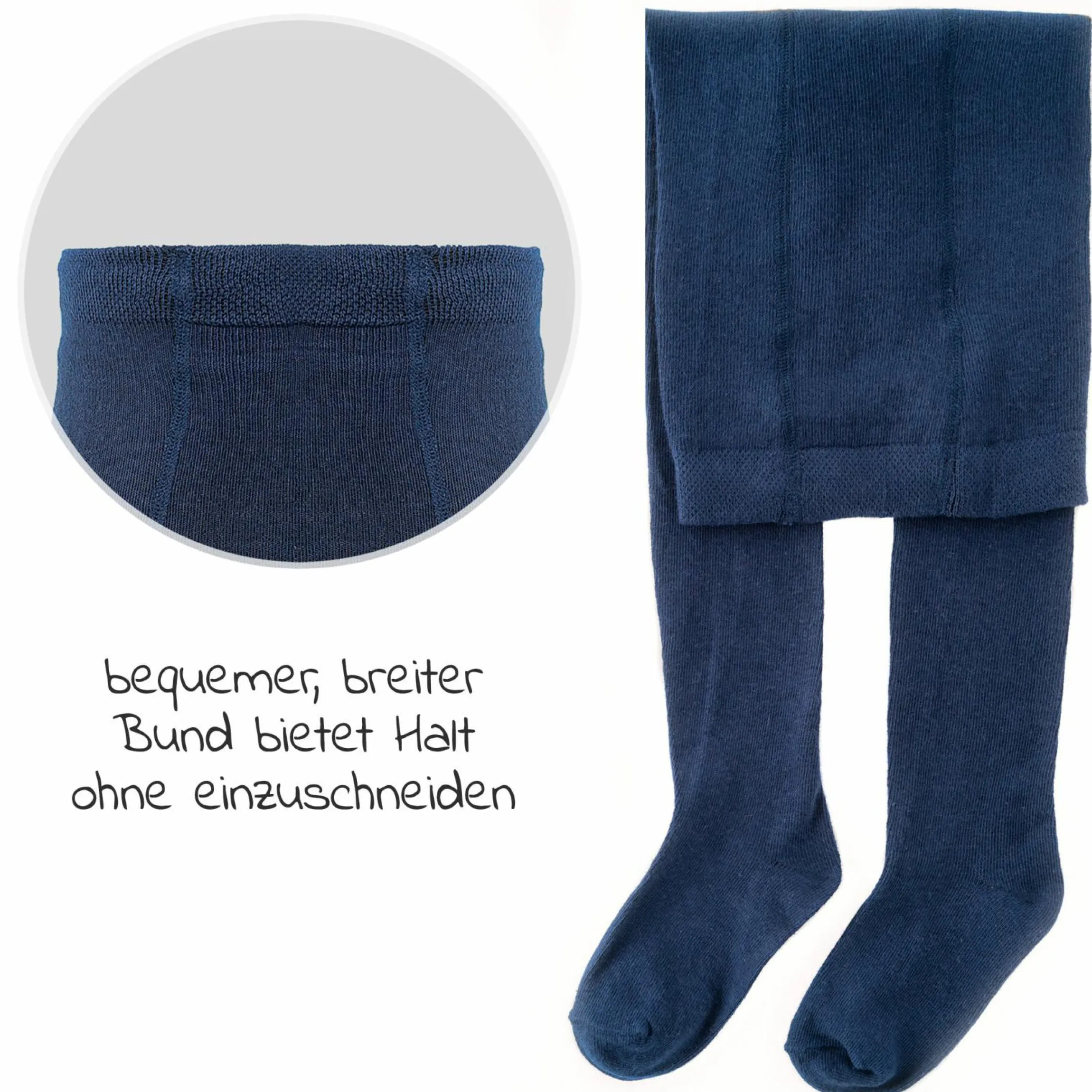 Strumpfhose 2er Pack - Marine - Gr. 98/104