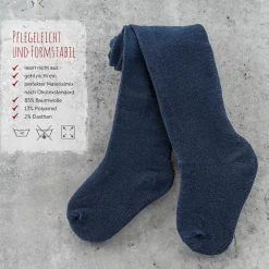 Strumpfhose 2er Pack - Marine - Gr. 98/104
