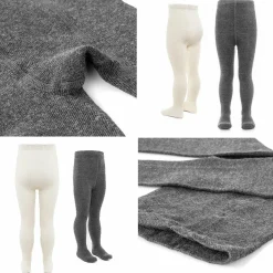 Strumpfhose 4er Pack - Natur Anthrazit-Melange - Gr. 86/92