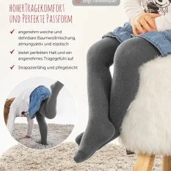 Strumpfhose 2er Pack - Weiß - Gr. 86/92
