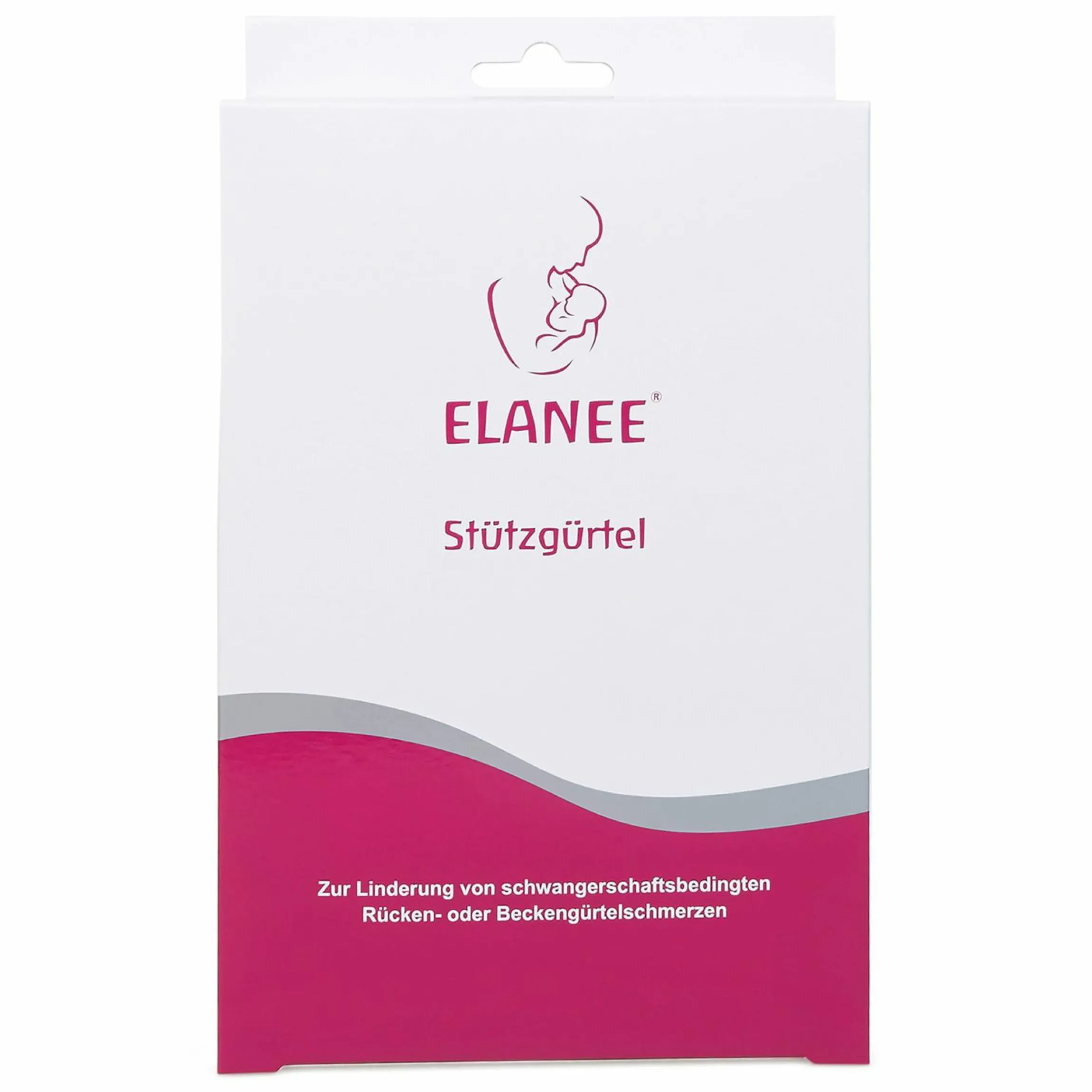 Stützgürtel für Schwangere - Weiß - Gr. XL
