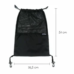 Taschennetz für Kinderwagen & Buggys - Schwarz