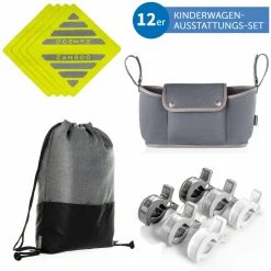 12-teiliges Kinderwagen-Ausstattungsset