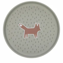 Teller Plate - Little Forest Fox - Olive