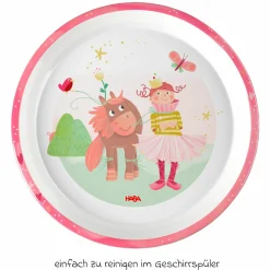 Teller rutschhemmend - Prinzessin & Pferd
