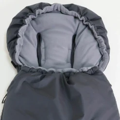 Thermo-Fleece Fußsack Lukky für Joie-Kinderwagen - Schwarz