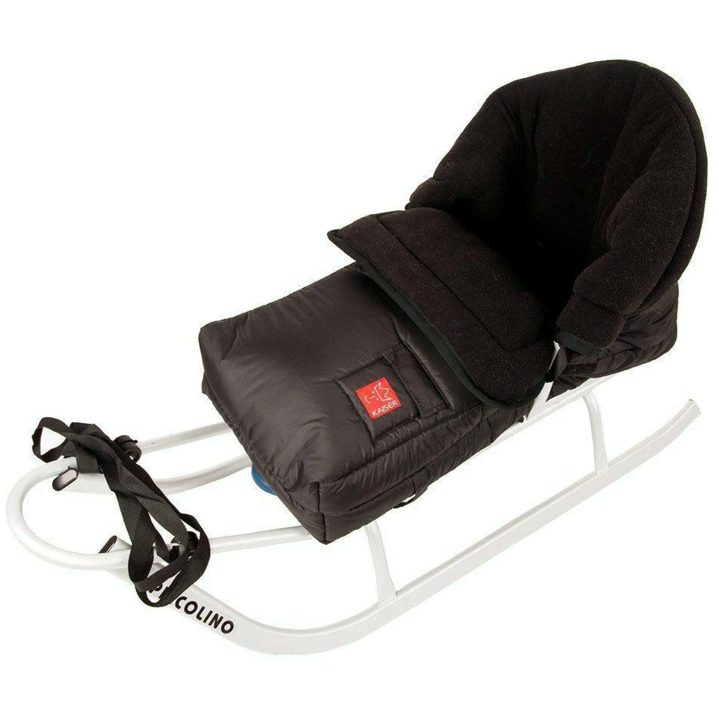 Thermo-Fußsack Schlitti - Schwarz