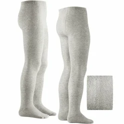 Thermo-Strumpfhose - Grau Melange - Gr. 74 / 80
