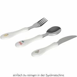 3-tlg. Besteck-Set Cutlery - Happy Fruits