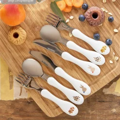 3-tlg. Besteck-Set Cutlery - Happy Fruits