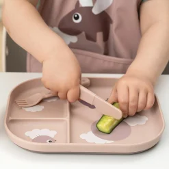 3-tlg. Besteck-Set Foodie - Happy Dots - Powder