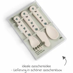 3-tlg. Besteck-Set Foodie - Tiny Farm - Sand