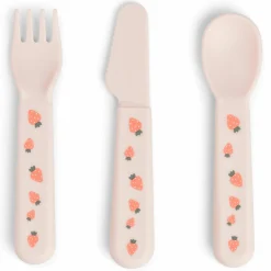 3-tlg. Besteck-Set Foodie - Tiny Farm - Powder