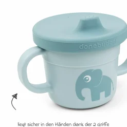 6-tlg. Esslern-Set Foodie - Elphee - Blau