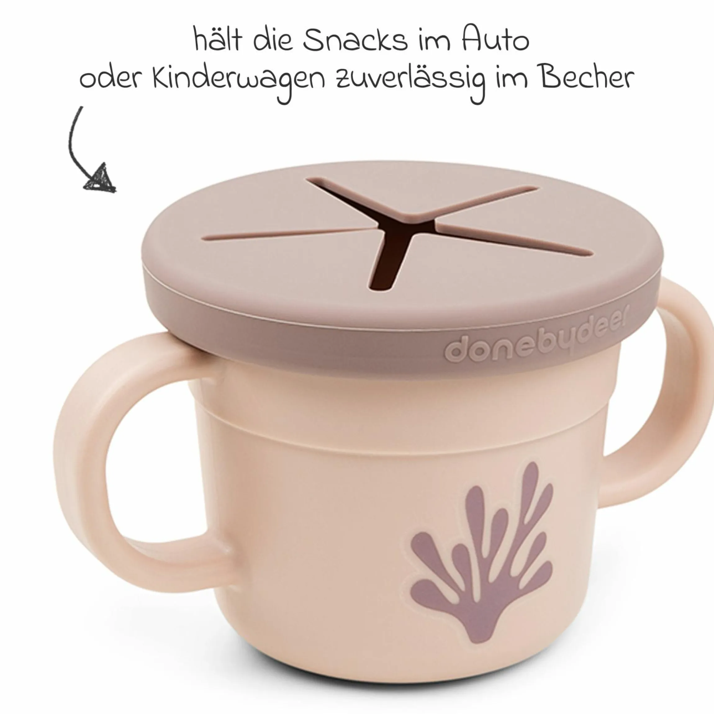 6-tlg. Esslern-Set Foodie - Happy Clouds - Powder