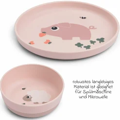 7-tlg. Esslern-Set Foodie - Tiny Farm - Powder
