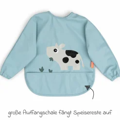 2-tlg. Esslern-Set Foodie - Tiny Farm - Blau