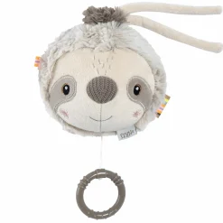 3-tlg. Geschenk-Set zur Geburt Schmusetuch, Spieluhr & Greifling - Faultier