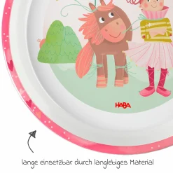6-tlg. Geschirr-Set - Prinzessin & Pferd