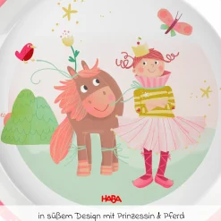 6-tlg. Geschirr-Set - Prinzessin & Pferd