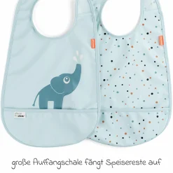 5-tlg. Geschirr-Set Foodie - Elphee - Blau
