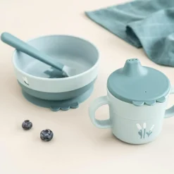 3-tlg. Geschirr-Set Foodie - Elphee - Blau
