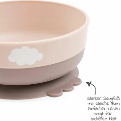 3-tlg. Geschirr-Set Foodie - Happy Clouds - Powder
