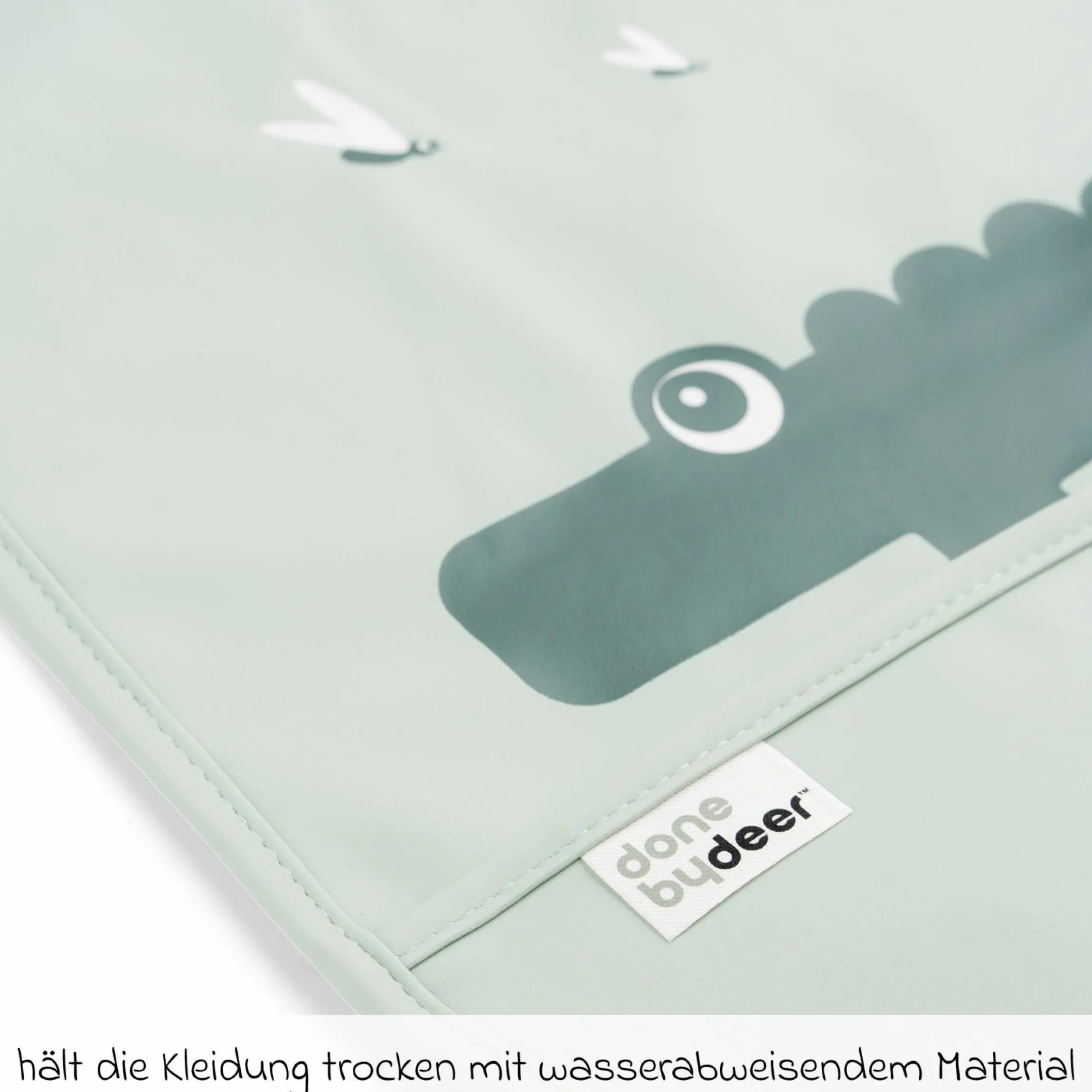 5-tlg. Geschirr-Set Foodie - Happy Clouds - Grün
