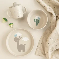 3-tlg. Geschirr-Set Foodie - Lalee - Sand