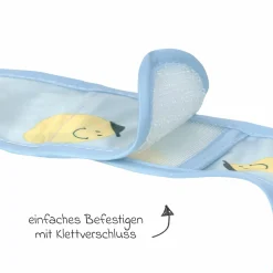 9-tlg. Geschirr-Set Zellulose - Schnabel-Tasse + Löffel + Schale + Teller + Lätzchen - Happy Fruits - Lemon