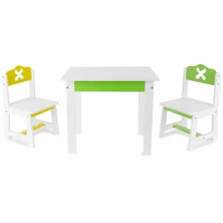 3-tlg. Kinder-Sitzgruppe - Weiß
