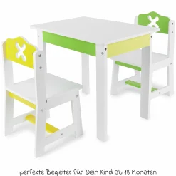 3-tlg. Kinder-Sitzgruppe - Weiß