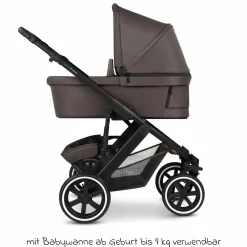 13-tlg. Kombi-Kinderwagen-Set Salsa 5 Air Starter Set inkl. Babywanne, Sportsitz, Tulip, Adapter, Wickeltasche Urban, Fußsack, Spucktücher, Magnetclip, Decke, Regenschutz & Moskitonetz - Pure - Teddy - Kollektion 2025