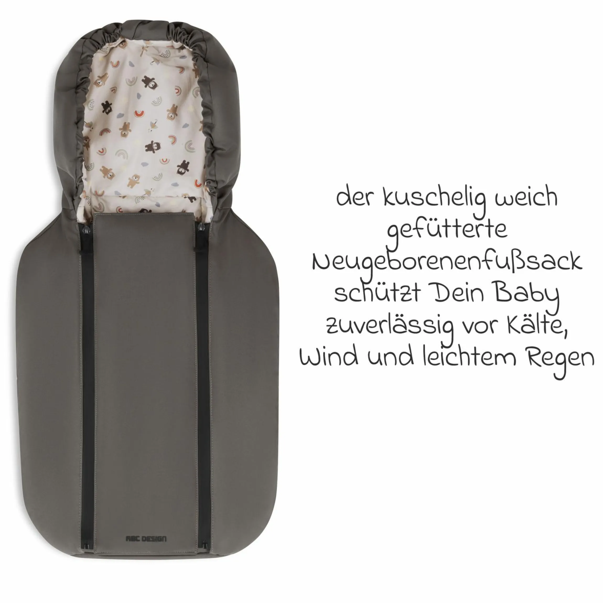 13-tlg. Kombi-Kinderwagen-Set Salsa 5 Air Starter Set inkl. Babywanne, Sportsitz, Tulip, Adapter, Wickeltasche Urban, Fußsack, Spucktücher, Magnetclip, Decke, Regenschutz & Moskitonetz - Pure - Teddy - Kollektion 2025