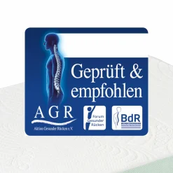 4-tlg. Matratzen-Set für Kinderbett 70x140 cm - Babybettmatratze ALVImed® + Betteinlage + 2 Spannbettlaken