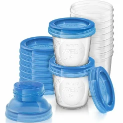 22-tlg. Mehrwegbecher-Set für Muttermilch SCF618/10