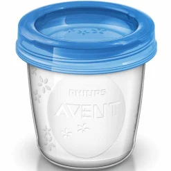 10-tlg. Mehrwegbecher-Set für Muttermilch SCF619/05