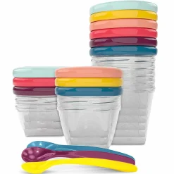 15-tlg. Multi-Set Aufbewahrungsbehälter Babybols inkl. Fütterlöffel