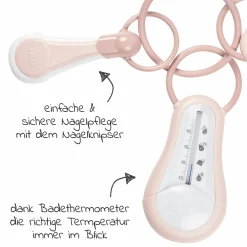 4-tlg. Pflegeset - Old Pink
