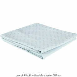 2-tlg. Puck- und Stilltuch-Set aus 100% Organic Bio-Baumwolle GOTS - Lil Planet - Türkis