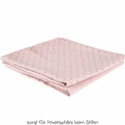 2-tlg. Puck- und Stilltuch-Set aus 100% Organic Bio-Baumwolle GOTS - Lil Planet - Rosa